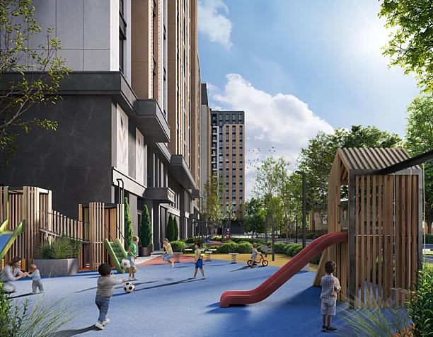 Visualization of the residential complex "Ofiyat"