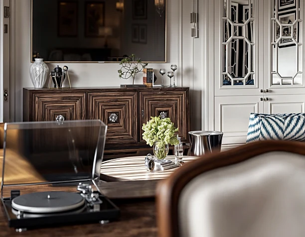 living room in Paris