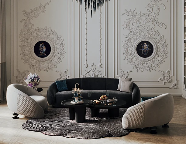 Spring Iceberg (Fireplace Living Room)