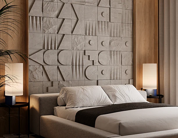Одна спальня midcentury