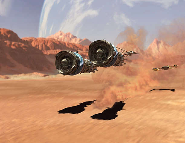 Titan 2150 rocket engine (Podracer)