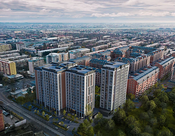 Visualization of the residential complex Sun2Human