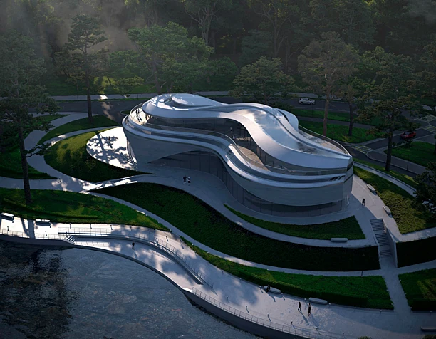 Bionic concept pavilion