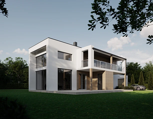 CLT wood house Beyla(сделано по референсу)