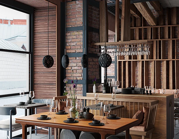Lucky Izakaya Bar (сделано по референсу)