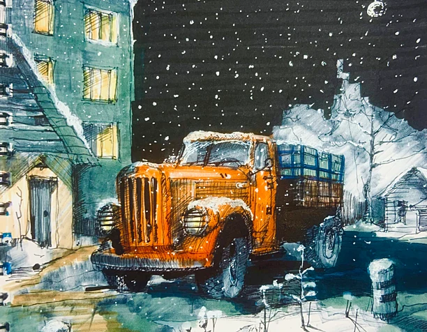 Старенький  ГАЗик