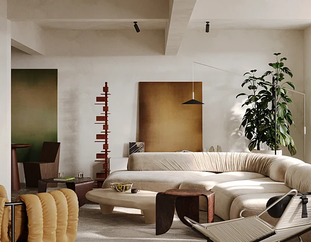 Interiors for Wandering (сделано по референсу)