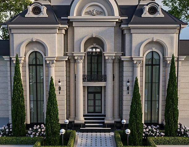 The neoclassical exterior and ancient Greek-style columns add even more beauty and grandeur to the building!
