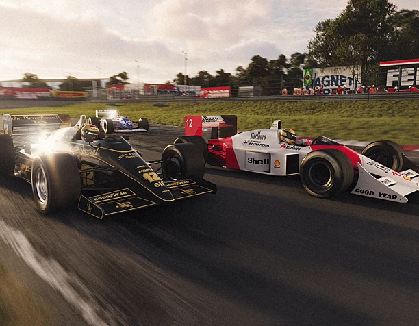 Lotus 97T & McLaren MP4/4