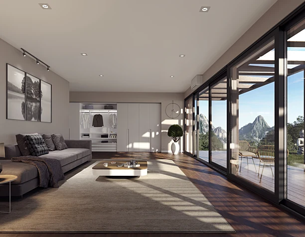 House in mointains