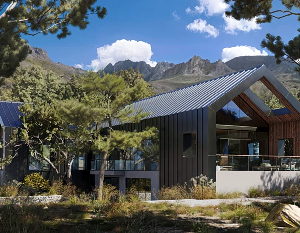 Modern Forest House in Crimea