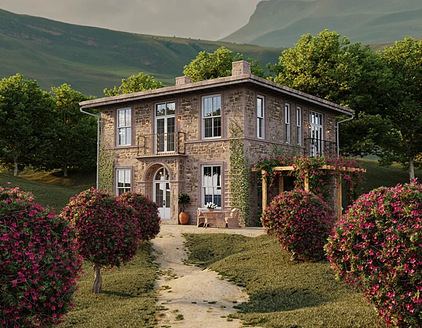 The Italian house