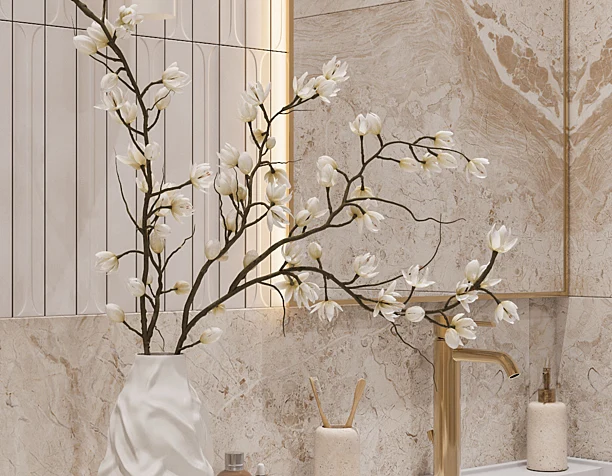 3D Visualization of a bathroom