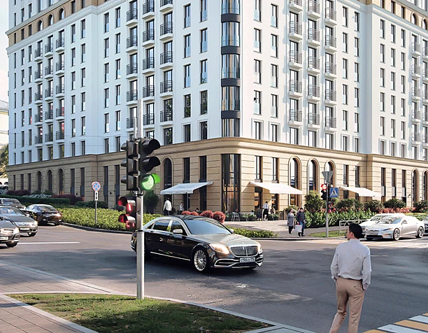 Residential building&nbsp; Gorky 2A