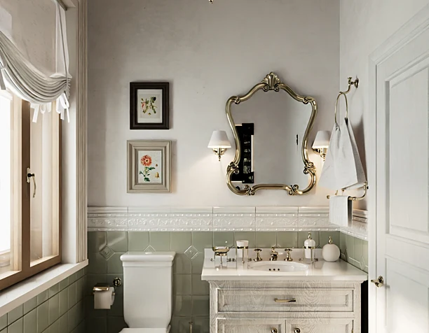 classical bathroom