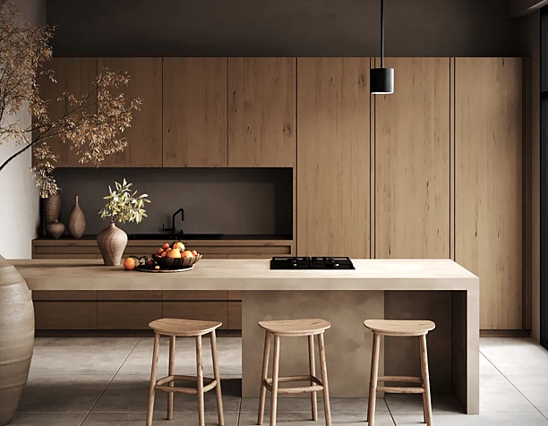 Villa interior design-kitchen