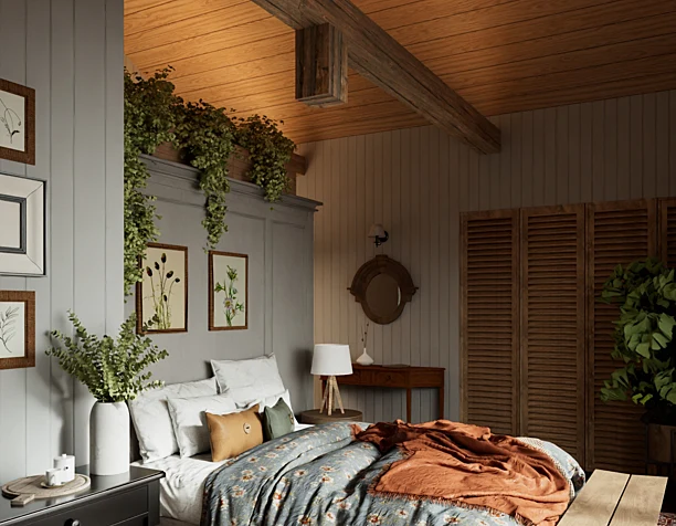 Classical bedroom