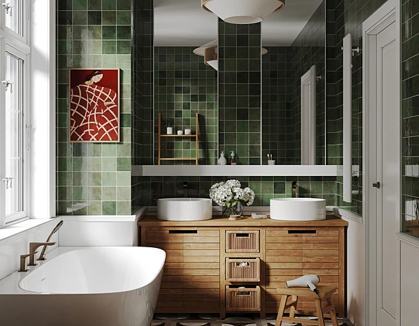 Bathroom interior