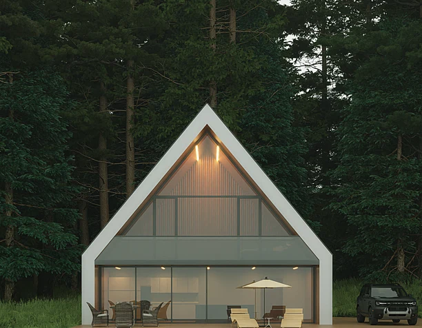 A Frame House Visualization