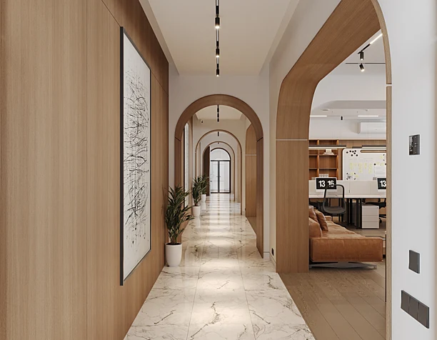 Minimalistic open space