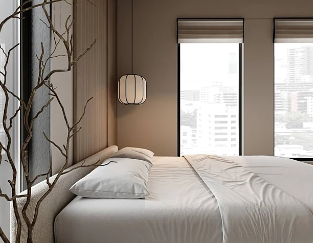 Master bedroom. Location: Dubai