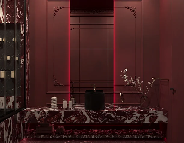 Bathroom  (сделано по референсу)