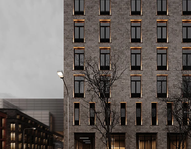 Modern Minimalist Building