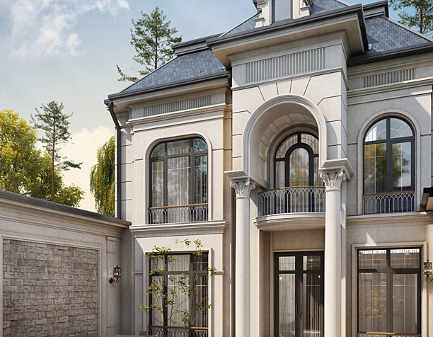 New Classic style Exterior Visualization