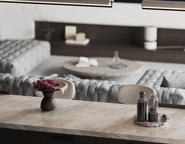 livingroom + kitchen
