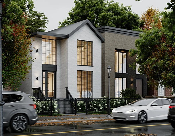 Exterior renders (сделано по референсу)