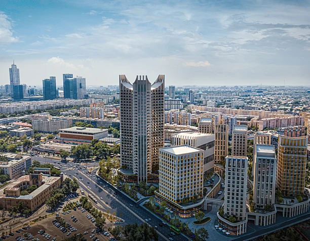 Visualization of the Chorsu residence