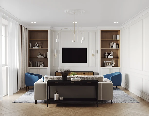 LIVING ROOM (26,7m²) on JK Sovetskay