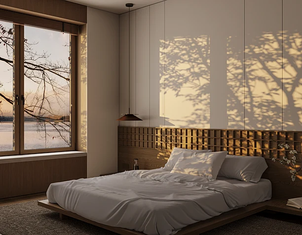 Japandi bedroom