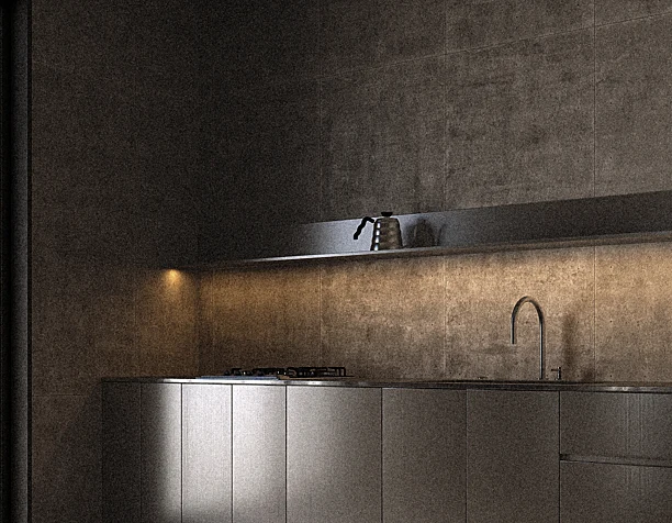 Metallic kitchen #4
