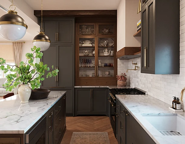 The Brassleaf Kitchen (сделано по референсу)
