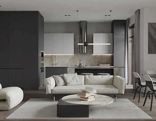 Studio Apartment in Baku 120 m2