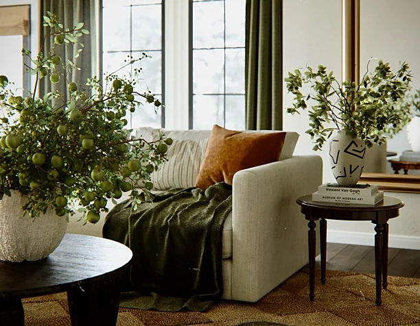 Cozy living room (сделано по референсу)