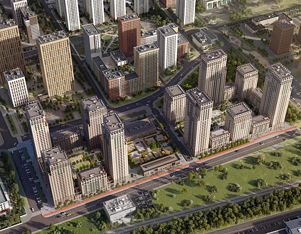Квартал "Метроном". Брусника, Москва