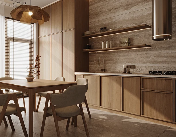 Warm Kitchen & Dining