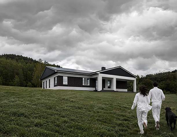 CONCEPT HOUSE IN THE FOREST