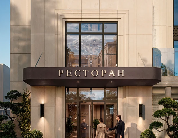 Визуализация проекта ресторана