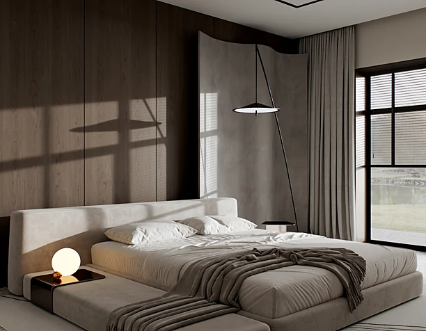 Serene Minimalism | Bedroom Interior