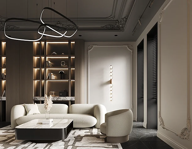 neoclassical interior