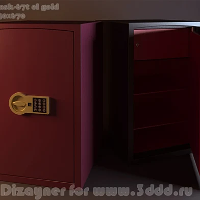 Сейф ask-67t el gold