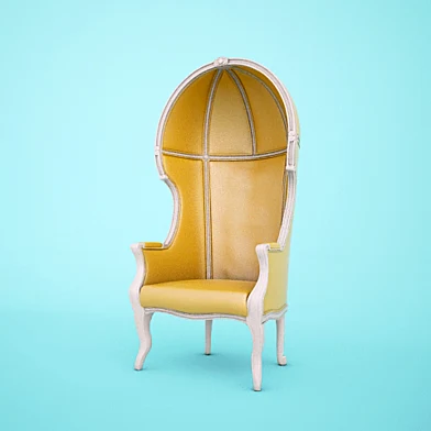 стул с капюшоном