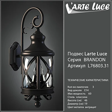 Larte luce серии Brandon артикул L76883.31