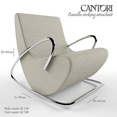 Cantori Camilla rocking armchair