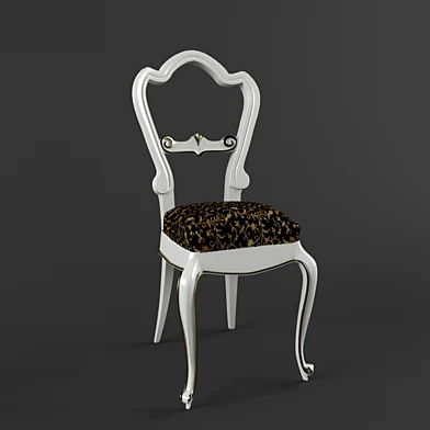 white classic chair