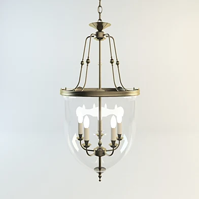 Limehouse Lamp Large Storm Glass Pendant