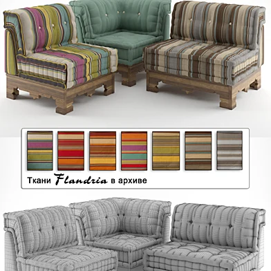 Roche Bobois Corner + Flandria